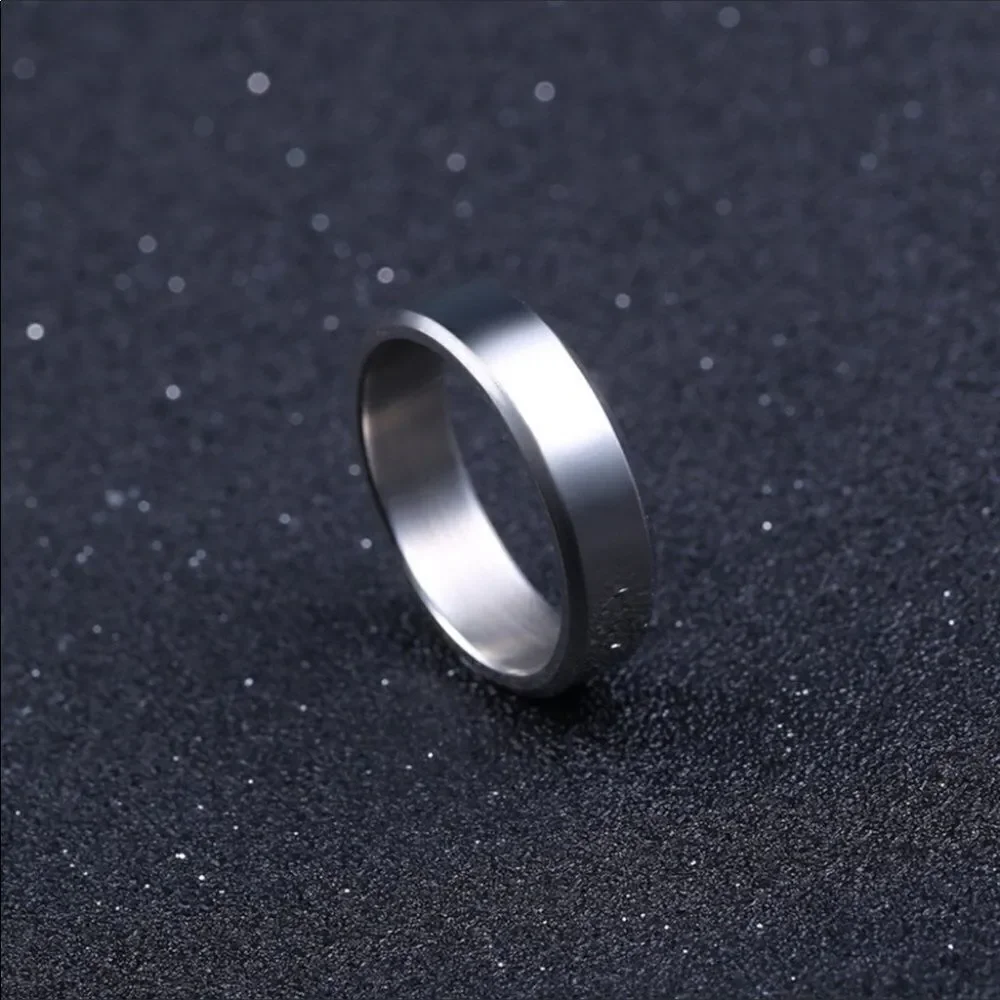 Titanium Plated Stainless Steel Ring